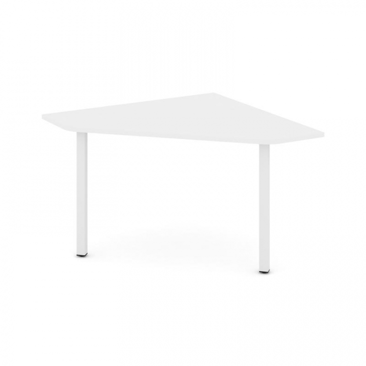 Style Project Угловой элемент перег. стола SN-5.UPRG-031 Белый/Металл Белый 1180*1180*750