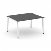 Style Project Стол переговорный SN-5A.SPRG-032.3 Антрацит/Металл Белый 1180*1180*750
