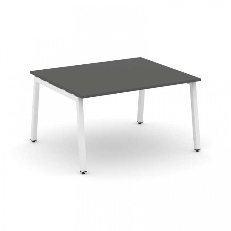Style Project Стол переговорный SN-5A.SPRG-032.3 Антрацит/Металл Белый 1180*1180*750