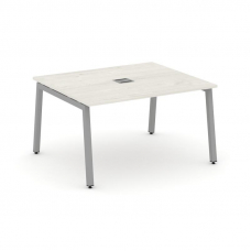 Style Project Стол переговорный SN-5A.SPRG-032 Дуб Наварра/Металл Серый 1180*1180*750