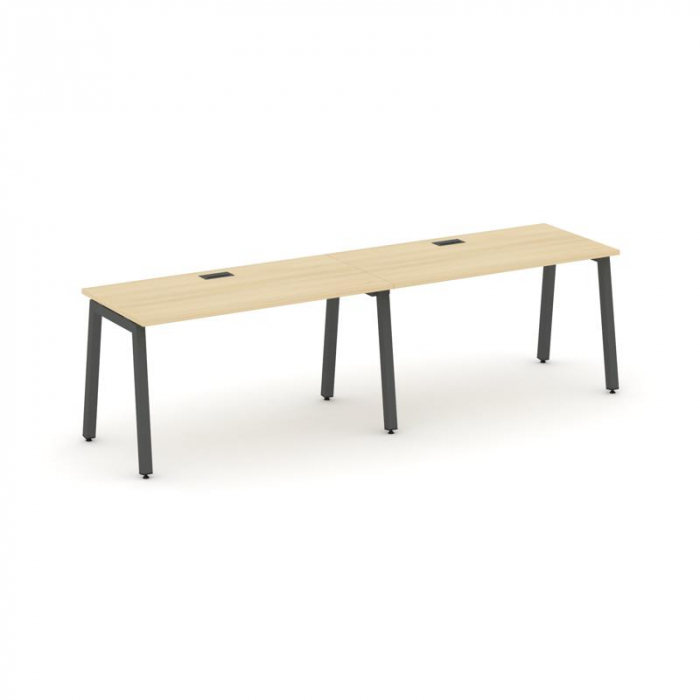 Style Project Рабочая станция 1 сторон. SN-5A.ORS-014 Акация Лорка/Металл Антрацит 3160*700*750