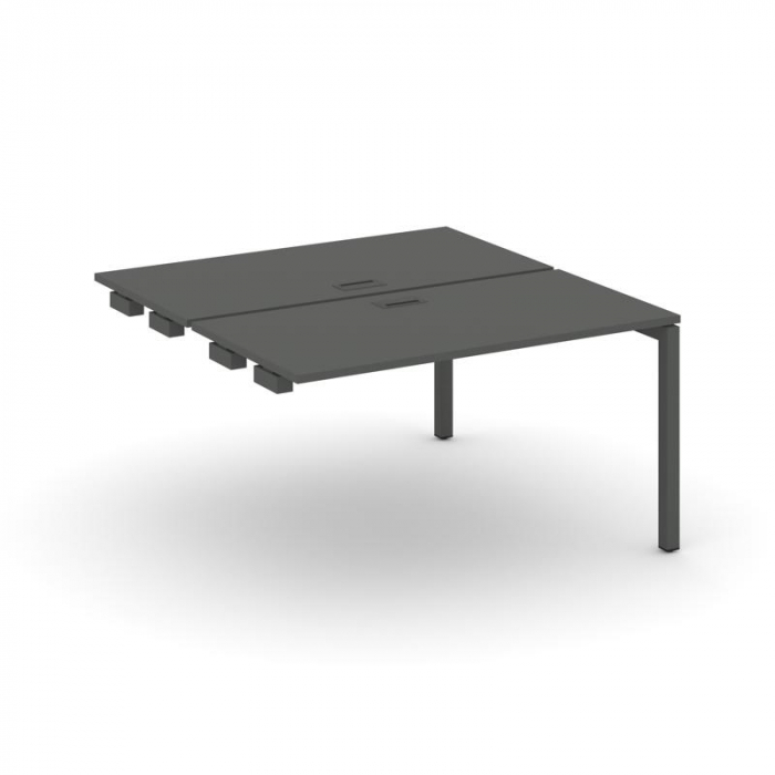 Style Project Стол-приставка к опор. элем. SN-5P.DPRS-021 Антрацит/Металл Антрацит 980*1632*750