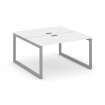 Style Project Рабочая станция 2-х сторон. SN-5O.DRS-013 Белый/Металл Серый 1380*1432*750