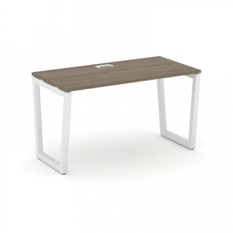 Style Project Стол письменный SN-5T2.SP-001 Вяз Благородный/Металл Белый/Заглушка Пластик Белый 980*