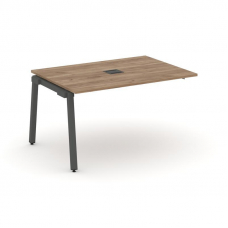 Style Project Проходной наб. элем. перег. стола SN-5A.NSPRG-002 Дуб Табак/Металл Антрацит 1180*980*7