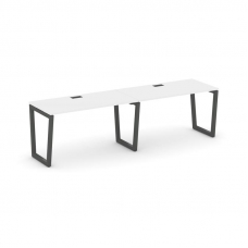 Style Project Рабочая станция 1 сторон. SN-5T2.ORS-024 Белый/Металл Антрацит/Черный Пластик 3160*800