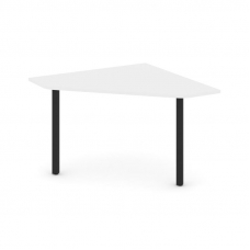 Style Project Угловой элемент перег. стола SN-5.UPRG-031 Белый/Металл Черный 1180*1180*750
