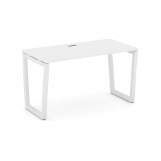 Style Project Стол письменный SN-5T2.SP-025 Белый/Металл Белый/Заглушка Пластик Белый 1780*800*750