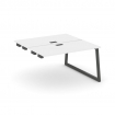 Style Project Стол-приставка к опор. элем. SN-5T1.DPRS-024 Белый/Металл Антрацит/Черный Пластик 1580