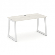 Style Project Стол письменный SN-5T1.SP-015 Дуб Наварра/Металл Белый/Заглушка Пластик Белый 1780*700