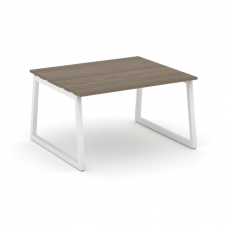 Style Project Стол переговорный SN-5T1.SPRG-032.3 Вяз Благородный/Металл Белый 1180*1180*750