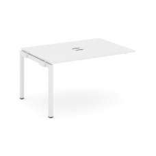 Style Project Проходной наб. элем. перег. стола SN-5P.NSPRG-003 Белый/Металл Белый 1380*980*750