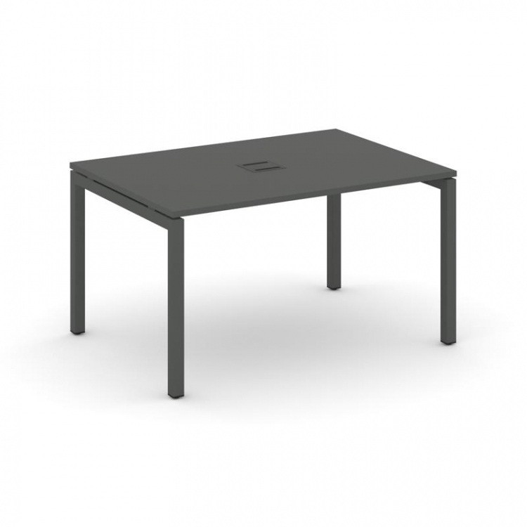 Style Project Стол переговорный SN-5P.SPRG-004 Антрацит/Металл Антрацит 1580*980*750