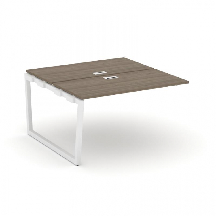 Style Project Проходной наб. элем. SN-5T2.DNRS-022 Вяз Благородный/Металл Белый/Заглушка Пластик Бел