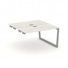 Style Project Стол-приставка к опор. элем. SN-5T2.DPRS-002 Дуб Наварра/Металл Серый/Заглушка Пластик