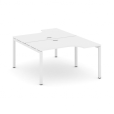 Style Project Рабочая станция эргоном. SN-5P.DRPA-022 Белый/Металл Белый 1580*1632/1992*750