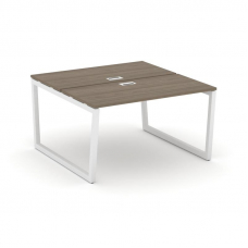 Style Project Рабочая станция 2-х сторон. SN-5T2.DRS-023 Вяз Благородный/Металл Белый/Заглушка Пласт