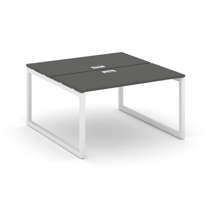 Style Project Рабочая станция 2-х сторон. SN-5O.DRS-004 Антрацит/Металл Белый 1580*1232*750