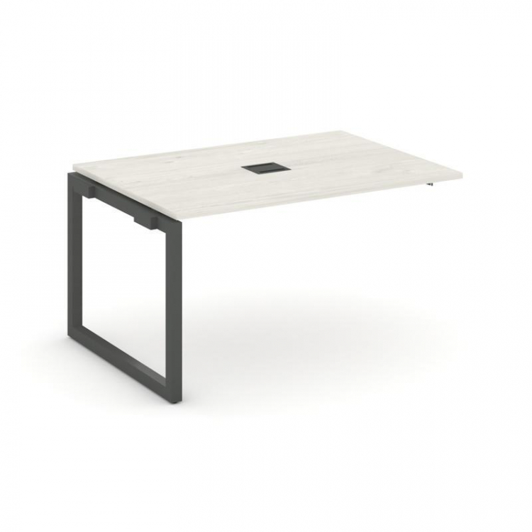 Style Project Проходной наб. элем. перег. стола SN-5O.NSPRG-001 Дуб Наварра/Металл Антрацит 980*980*