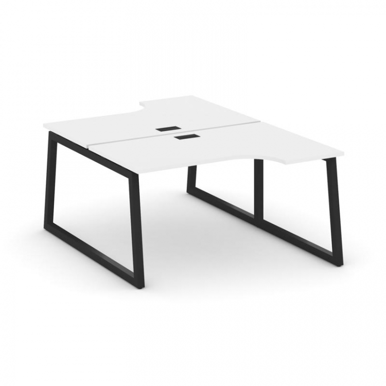 Style Project Рабочая станция эргоном. SN-5T1.DRPA-012 Белый/Металл Черный/Заглушка Пластик Черный 1