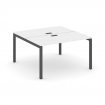 Style Project Рабочая станция 2-х сторон. SN-5P.DRS-024 Белый/Металл Антрацит 1580*1632*750