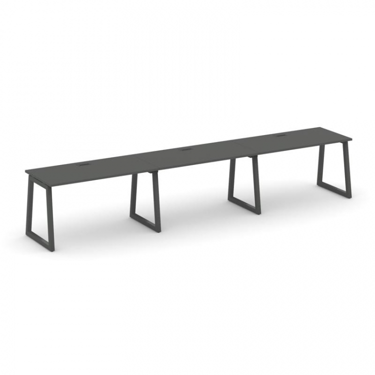 Style Project Рабочая станция 1 сторон. SN-5T1.ORS-033 Антрацит/Металл Антрацит/Черный Пластик 4140*