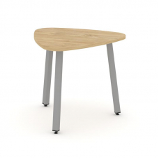 Style Project Стол переговорный SN-5.SPRG-70.3 Тиквуд Светлый/Металл Серый 900*900*750