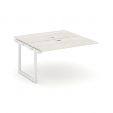 Style Project Проходной наб. элем. SN-5O.DNRS-014 Дуб Наварра/Металл Белый 1580*1432*750