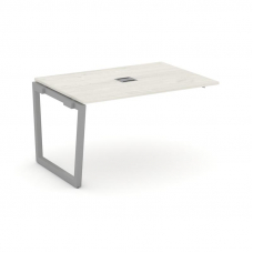 Style Project Проходной наб. элем. перег. стола SN-5T2.NSPRG-001 Дуб Наварра/Металл Серый/Заглушка М