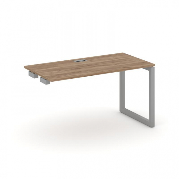 Style Project Стол-приставка к опор. элем. SN-5O.OPRS-014 Дуб Табак/Металл Серый 1580*700*750