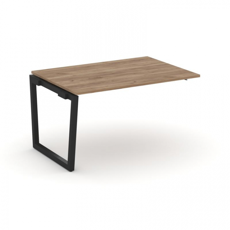 Style Project Проходной наб. элем. перег. стола SN-5T2.NSPRG-001.3 Дуб Табак/Металл Черный 980*980*7