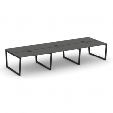 Style Project Рабочая станция 2-х сторон. SN-5T2.DRS-083 Антрацит/Металл Черный/Заглушка Пластик Чер