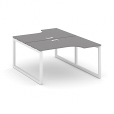 Стайл Проджект Рабочая станция эргономичная SN-5O.DRPA-022 Серый Пепел/Металл Белый 1580*1632/1992*7