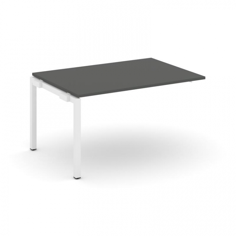 Style Project Проходной наб. элем. перег. стола SN-5P.NSPRG-002.3 Антрацит/Металл Белый 1180*980*750