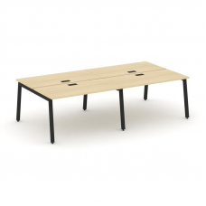 Style Project Рабочая станция 2-х сторон. SN-5A.DRS-031 Акация Лорка/Металл Черный 1960*1232*750