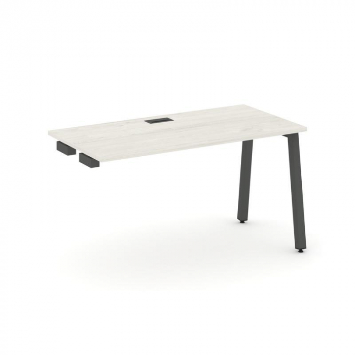 Style Project Стол-приставка к опор. элем. SN-5A.OPRS-004 Дуб Наварра/Металл Антрацит 1580*600*750