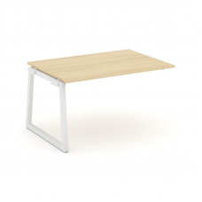 Style Project Проходной наб. элем. перег. стола SN-5T1.NSPRG-001.3 Акация Лорка/Металл Белый 980*980