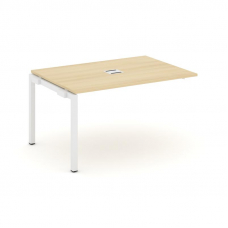 Style Project Проходной наб. элем. перег. стола SN-5P.NSPRG-001 Акация Лорка/Металл Белый 980*980*75