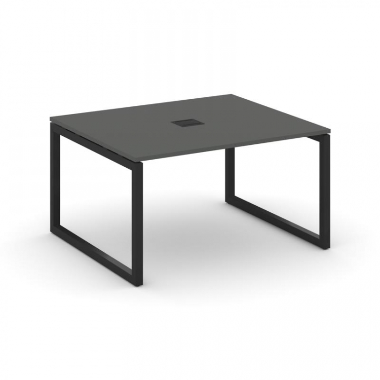Style Project Стол переговорный SN-5O.SPRG-034 Антрацит/Металл Черный 1580*1180*750