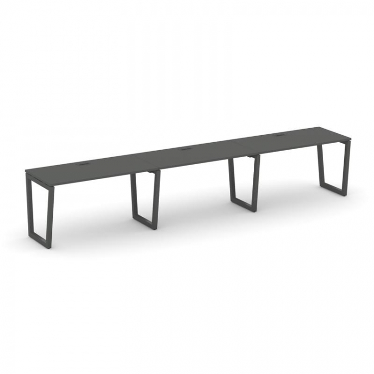 Style Project Рабочая станция 1 сторон. SN-5T2.ORS-032 Антрацит/Металл Антрацит/Черный Пластик 3540*