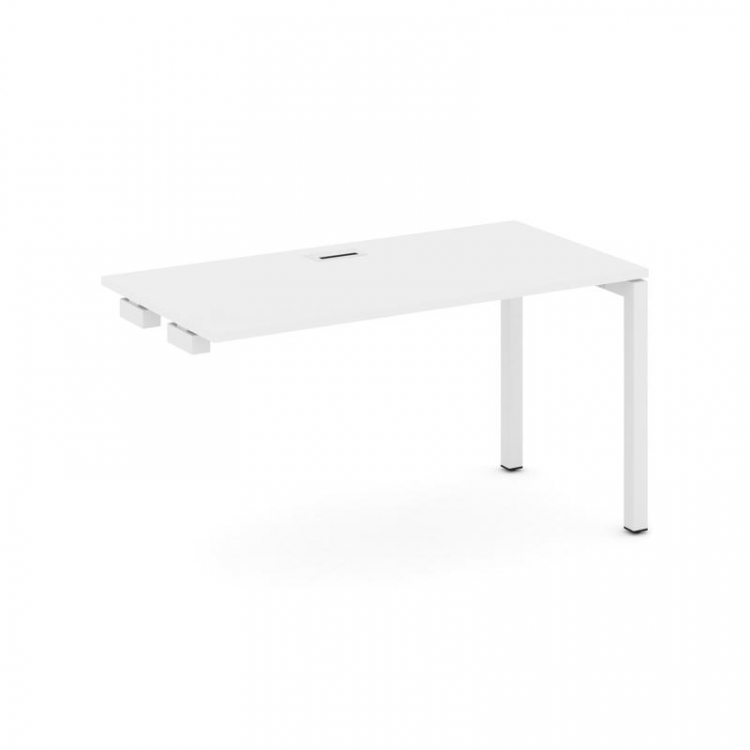 Style Project Стол-приставка к опор. элем. SN-5P.OPRS-012 Белый/Металл Белый 1180*700*750