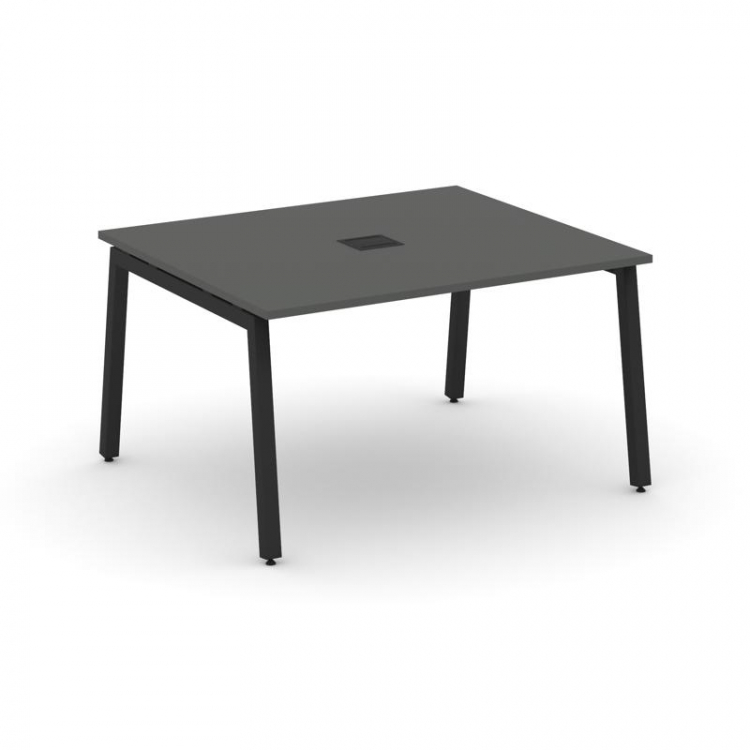 Style Project Стол переговорный SN-5A.SPRG-034 Антрацит/Металл Черный 1580*1180*750