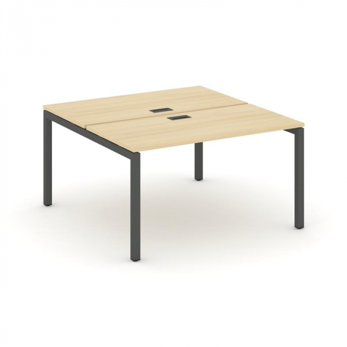 Style Project Рабочая станция 2-х сторон. SN-5P.DRS-014 Акация Лорка/Металл Антрацит 1580*1432*750