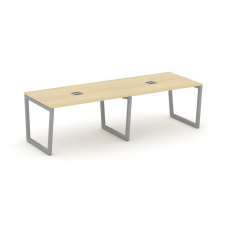 Style Project Стол переговорный SN-5T2.SPRG-012 Акация Лорка/Металл Серый/Заглушка Металл Серый 2360