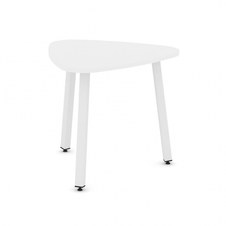 Style Project Стол переговорный SN-5.SPRG-70.3 Белый/Металл Белый 900*900*750