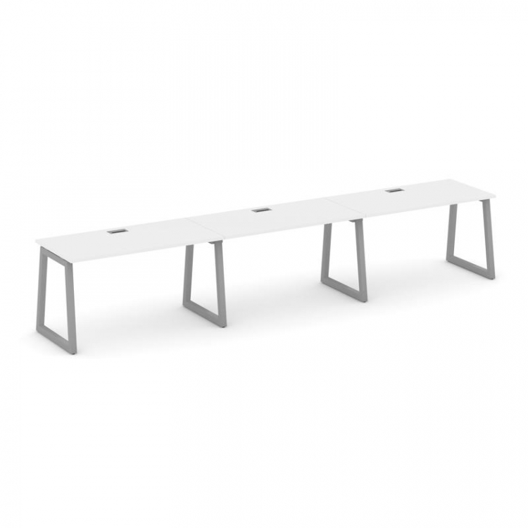 Style Project Рабочая станция 1 сторон. SN-5T1.ORS-054 Белый/Металл Серый/Заглушка Пластик Серебро 4