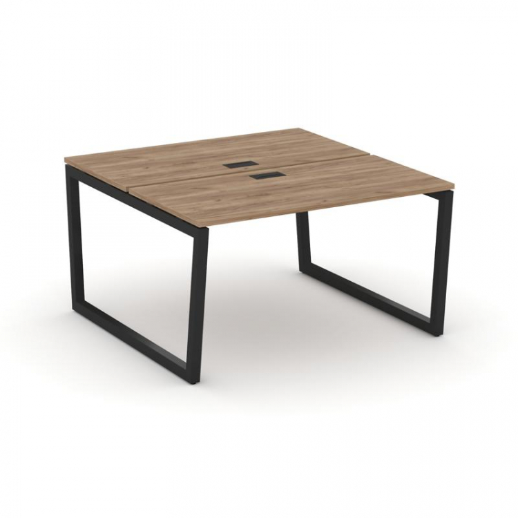 Style Project Рабочая станция 2-х сторон. SN-5T2.DRS-012 Дуб Табак/Металл Черный/Заглушка Пластик Че