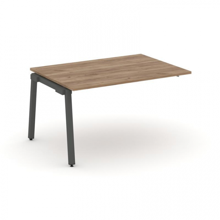 Style Project Проходной наб. элем. перег. стола SN-5A.NSPRG-001.3 Дуб Табак/Металл Антрацит 980*980*