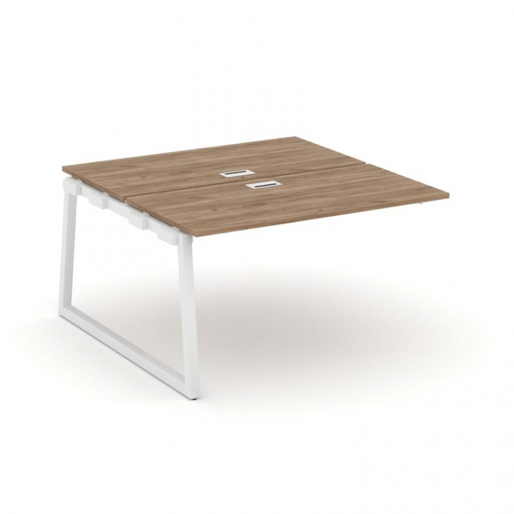 Style Project Проходной наб. элем. SN-5T1.DNRS-024 Дуб Табак/Металл Белый/Заглушка Пластик Белый 158