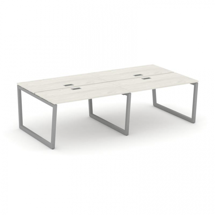 Style Project Рабочая станция 2-х сторон. SN-5T2.DRS-043 Дуб Наварра/Металл Серый/Заглушка Пластик С